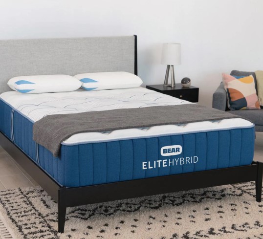 Relievable Support for Stubborn Back Pain: Bear Elite Hybrid Mattress Experience in Overland Park
